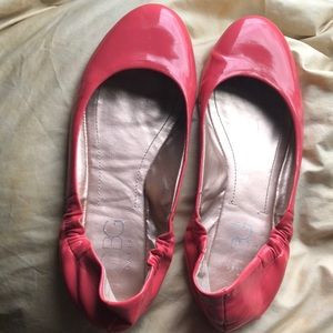 Salmon/Coral BCBG Paris flats